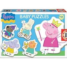 shumee PEPPA PIG Puzzle Baby Peppa Pig - 24 dielikov