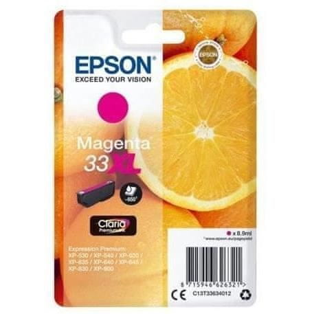 shumee Kazeta EPSON T3363 – oranžová – purpurová XL