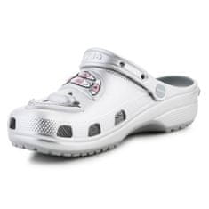 Crocs Dreváky strieborná 42 EU Scharf Classic Clog