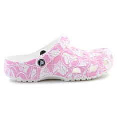 Crocs Dreváky ružová 37 EU Classic Duke Print Clog