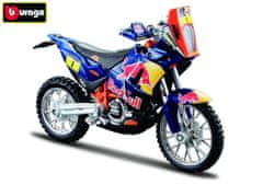 BBurago Motorka KTM 450 Rally (Dakar Rally) kov/plast 12cm