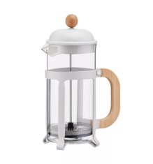 Kanvica french press 350ml sklo/kov/bambus s filtrom LUCERN