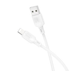 Borofone Dátový kábel BX113 Lenny USB-A - Lightning 2,4A 1m biely