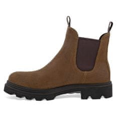 Ecco Chelsea boots elegantné hnedá 39 EU Stiefelette Grainer Chelsea