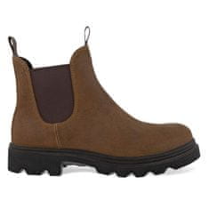 Ecco Chelsea boots elegantné hnedá 39 EU Stiefelette Grainer Chelsea