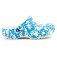 Crocs Dreváky modrá 37 EU Classic Duke Print Clog