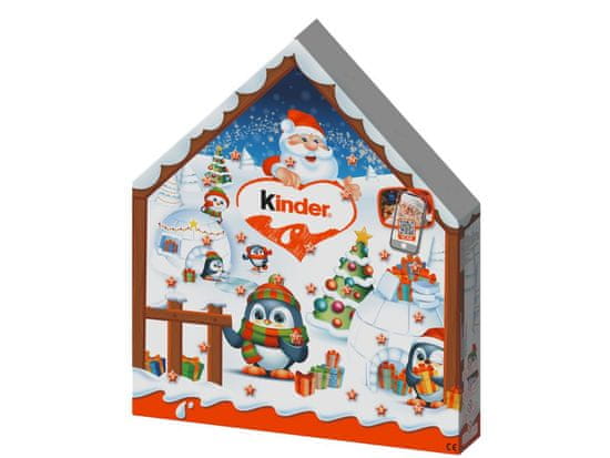 KINDER Adventný kalendár domček 184g