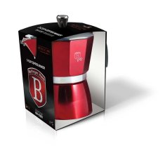 Berlingerhaus Kanvica na espresso 3 šálky Burgundy Metallic Line BH-6387