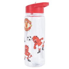 FAN SHOP SLOVAKIA Detská fľaša Manchester United FC so slamkou, 600 ml