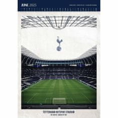 FAN SHOP SLOVAKIA Kalendár Tottenham Hotspur FC 2025, deluxe, nástenný