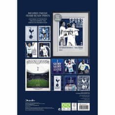 FAN SHOP SLOVAKIA Kalendár Tottenham Hotspur FC 2025, deluxe, nástenný