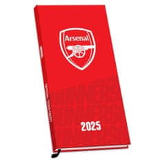 FAN SHOP SLOVAKIA Diár Arsenal FC 2025, týždenný