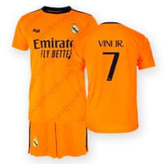 FAN SHOP SLOVAKIA Detský dres Real Madrid FC 24/25, Vini Jr, súprava, replika | 13-14r