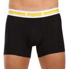 Puma 2PACK pánske boxerky čierné (701226763 010) - veľkosť M