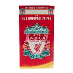 FAN SHOP SLOVAKIA Narodeninové blahoželanie Liverpool FC, 22x12 cm