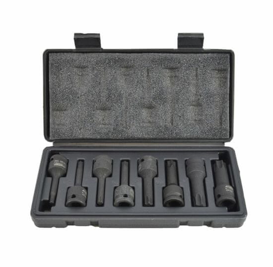 shumee AWTOOLS TORX LOCKER LOCKER RÁZOVÉ KLÚČE 8 ks. BLACKLINE