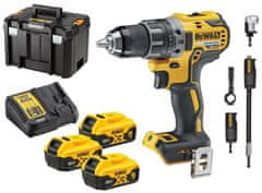 shumee DEWALT SKRUTKOVAČ 18V DCD791P3A 70/27Nm 3x5,0Ah BL + UHOLNÝ HROT BIT