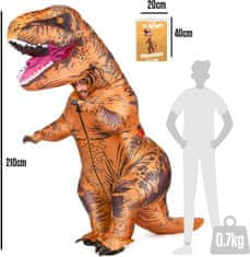 VIVVA® Nafukovací kostým pre dospelých na Halloween – T-Rex, UFOMAN | TREXCOS