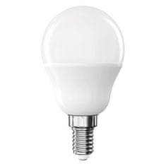 EMOS LED žárovka ZQ1E43 Classic Mini Globe / E14 / 6,5 W (60 W) / 806 lm / neutrální bílá