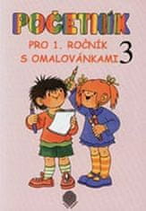 Početník pre 1. ročník s omaľovánkami (3. diel) - Učíme sa číslice 8, 9, 10