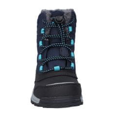 HI-TEC Snehovky tmavomodrá 34 EU Winterstiefel Leo Wp