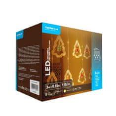 Modee Modee Lighting LED dekorácia 110 LED 3m teplá biela stromčeky