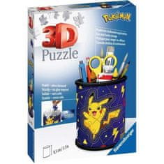 shumee 3D Puzzle 54-dielny držiak na ceruzku - Pokémon