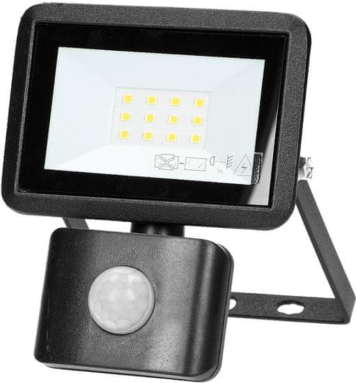 shumee LED SVETLOMET S PIR 10W 800LM IP44 4000K