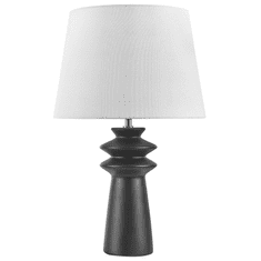 shumee Keramická stolná lampa čierna MORANT