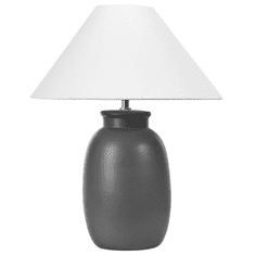 shumee Keramická stolná lampa čierna PATILLAS