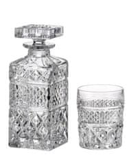 Crystal Bohemia Bohemia Crystal Whisky set Madison 99999/07600/006 (1 karafa + 6 pohárov)