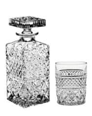 Crystal Bohemia Bohemia Crystal Whisky set Madison 99999/07600/006 (1 karafa + 6 pohárov)