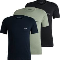 Hugo Boss 3 PACK - pánske tričko BOSS Regular Fit 50517856-985 (Veľkosť XXL)