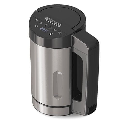 Polievkovač Black+Decker, BXSM1000E, 1,6 L, celomedený motor, pre rôzne textúry, displej, 900 W