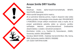 Areon Osviežovač vzduchu Smile Dry - vôňa Vanilla