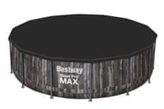 Bestway Bazén Bestway. Steel Pro MAX, 5614Z, kartušová filtrácia, rebrík, plachta, 427x107 cm