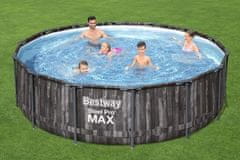 Bestway Bazén Bestway. Steel Pro MAX, 5614Z, kartušová filtrácia, rebrík, plachta, 427x107 cm