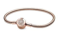 Pandora Luxusný náramok s korunkou Rose 589046C01 (Dĺžka 18 cm)