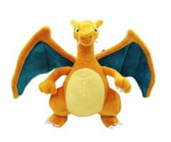 Plush Plyšová hračka Pokémon Charizard s ohňom 23cm