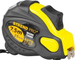 Strend Pro Meter Strend Pro WorkTiger 7H 7,5 m, 25 mm, Autostop, zvinovací, pogumovaný