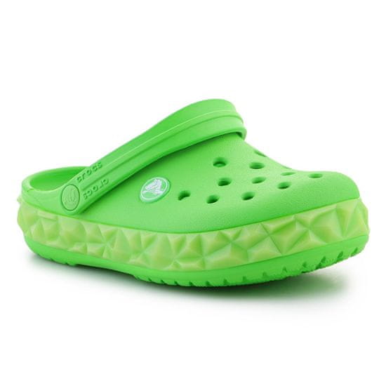 Crocs Dreváky zelená 34 EU Band Geometric Glow