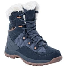 Jack Wolfskin Snehovky modrá 39 EU Winterstiefel Cold Bay Mid Texapore