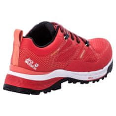 Jack Wolfskin Obuv treking červená 37.5 EU Force Striker Low Texapore