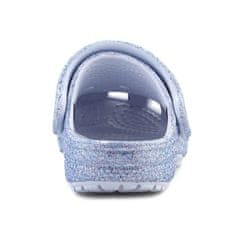 Crocs Dreváky belasá 22 EU Classic Glitter Clog