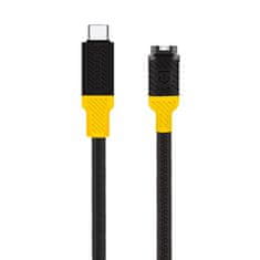 Tactical Recce 3:20 kábel pre Garmin USB-C Black/Yellow