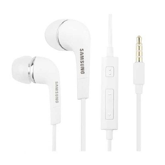 SAMSUNG Slúchadlá EHS64AVFWE Stereo HF + ovládanie hlasitosti biela (OOB Bulk)