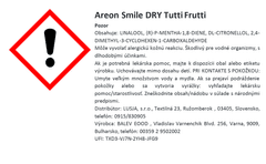 Areon Osviežovač vzduchu Smile Dry - vôňa Tutti Frutti