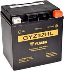 Yuasa Motobatéria HP MF AGM GYZ32HL 12V 32Ah 500A (166x126x175mm) T14 "+ P"