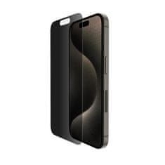 Belkin SCREENFORCE TemperedGlass Privacy Anti-Microbial ochranné privátne sklo pre iPhone 15 Pro