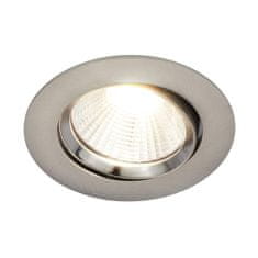 NORDLUX NORDLUX vstavané svietidlo Dorado 2700K 3-Kit Dim Tilt 3x5,5W LED nikel 49400155